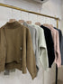 Winter High Neck Tops With Cardigan Sets